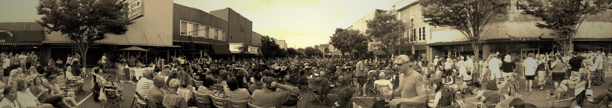 Sepia vignette graphic